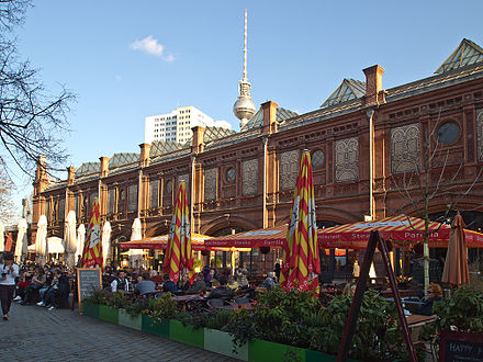 Hackescher Markt at the S-Bahnhof