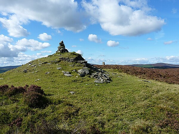 Image: Biddulph Tower and trig on Y Foel   geograph.org.uk   5568767