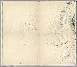 Thee-Knob on the Amrum map sheet (1893)