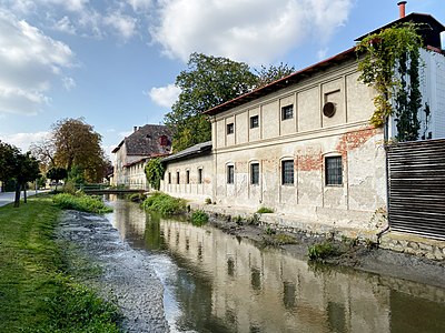 Former brewery buildings of Huberts Bräu, Laa an der Thaya, Lower Austria Photographer: Henry Kellner