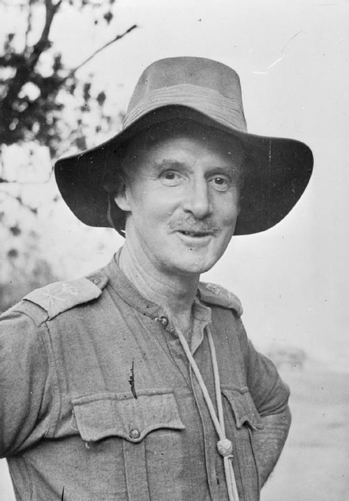 Messervy as the GOC of the 7th Indian Infantry Division during the Second World War