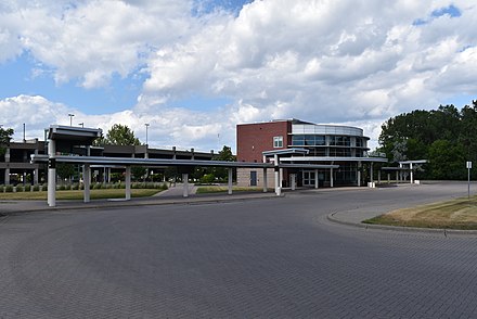 Burnsville Transit Station was the first major transit station constructed by MVTA.