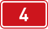 D4 Motorway shield}}