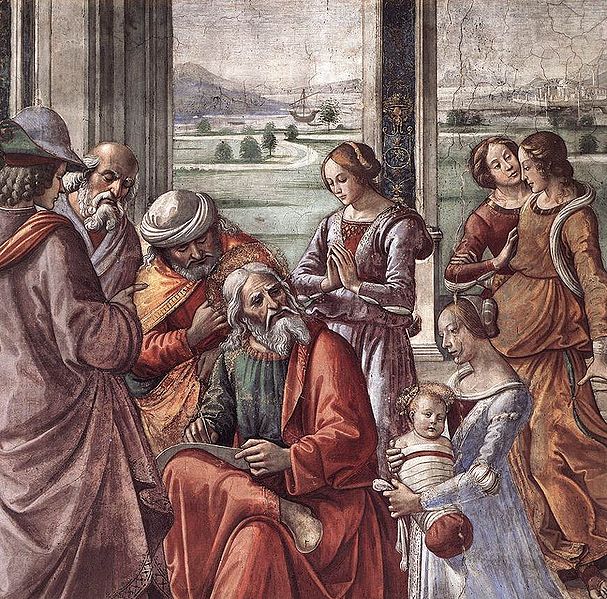 File:Cappella Tornabuoni, Zacharias Writes Down the Name of his Son 02.jpg