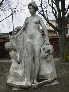 L'Eau (1910), Toulouse, jardin Michelet du quartier Bonnefoy.