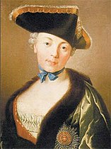 Catherine II en tricorne de castor