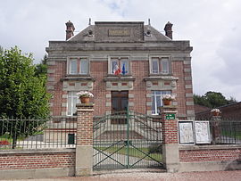 Caulaincourt (Aisne) mairie.JPG