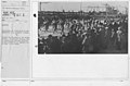 Ceremonies - Siberia - Celebration of the signing of the Armistice at Vladivostok, Siberia. Showing the Parading of the Allied Armies. An American Military Band is heading the American Soldiers. A good sprinkling(...) - NARA - 23922411.jpg