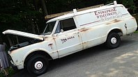 1968 Chevrolet Suburban panel truck