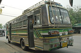 Local bus in Chiang Saen