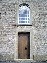 Congregational Church] doorway