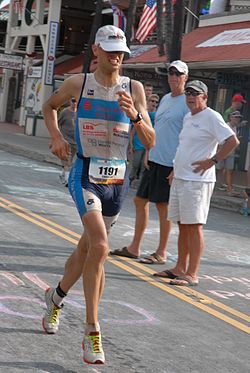 Christian Müller beim Ironman Hawaii, 2012