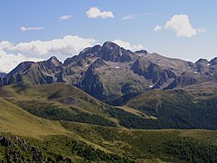 La cima d'Asta.