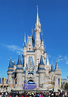 Cinderella Castle, designed by Herb Ryman