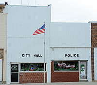 City Hall and Police station in Martinsville, IL, US.jpg