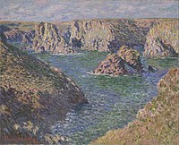 Port Donnant, Belle Ile Claude Monet - Port-Domois, Belle-Isle - 1983.7.10 - Yale University Art Gallery.jpg