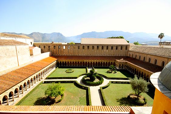 Cloister of the Cathedral in Monreale