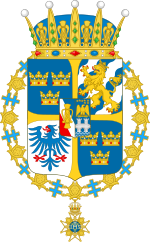 Coat of arms of Prince Carl Philip, Duke of Värmland.svg