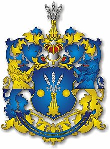 Coat of arms of the Tereshchenko family.jpg