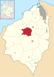 Usiacurí - Carte