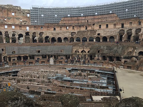 Colosseum (inside) in Rome