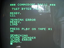 The Datasette loading process Commodore Basic screenshot.jpg