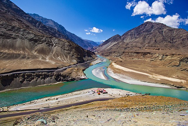 The Indus is a major river of the north-west of the Indian subcontinent.