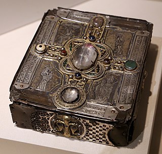 <i>Cumdach</i> Medieval Irish case for a reliquary or book