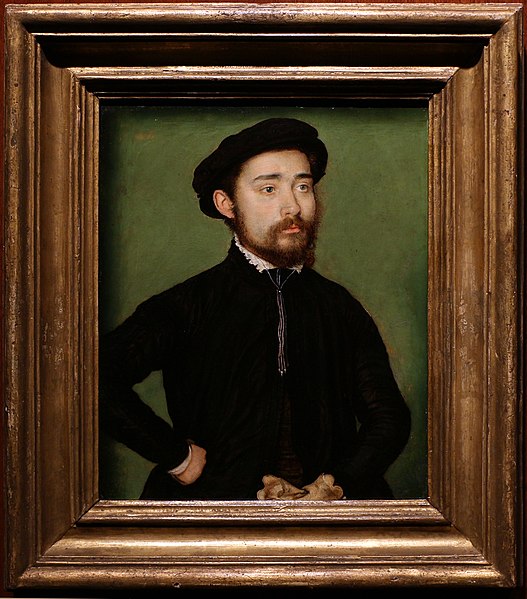 File:Corneille de lyon, ritratto d'uomo col guanto, 1540 ca.jpg