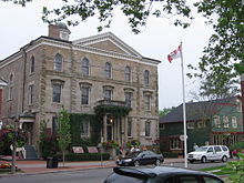 The Court House, a Shaw Festival theatre and Parks Canada headquarters of Niagara National Historic Sites Court House N-O-T-L.jpg