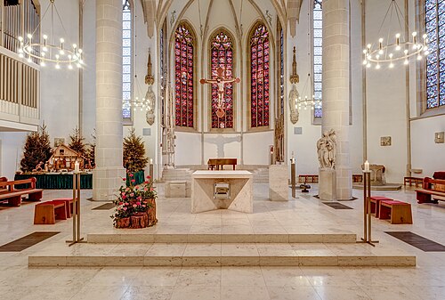 Dülmen, St.-Viktor-Kirche, Innenansicht, Altar -- 2018 -- 0552-6.jpg