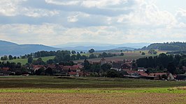 Bühren gezien van de Voßküppel