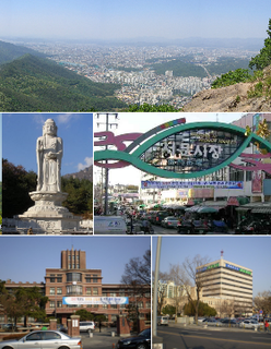 Daegu Metropolitan City in Yeongnam, South Korea