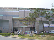 Daegu subway Munyang station entrance.jpg
