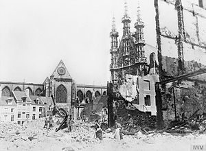 Damage To Louvain, Belgium, 1914 Q53271.jpg