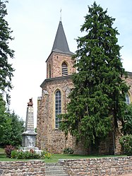 Church and war memorial