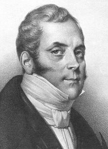 gravure: portret van Auber