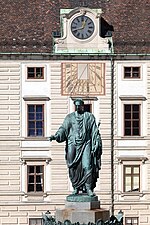 Thumbnail for File:Denkmal Kaiser Franz I. Hofburg Wien 2018-09-30 d.jpg