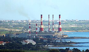 Dhekelia Power Station, näkymä lännestä (2013)