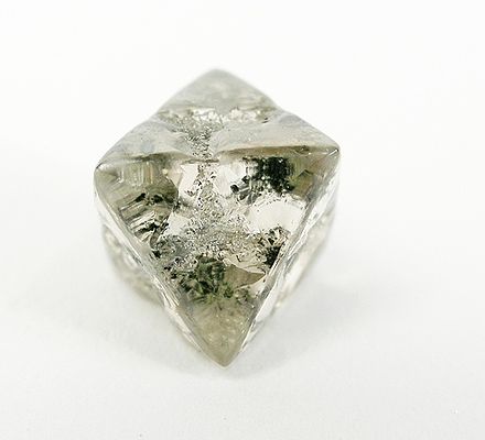 Uncut diamond crystal from the Argyle mine, 4.27 carats