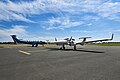 Diamond DA42 (D-GOMH) und Pilatus PC-12 (G-TRAT), Flughafen Essen-Mülheim - 0016.jpg