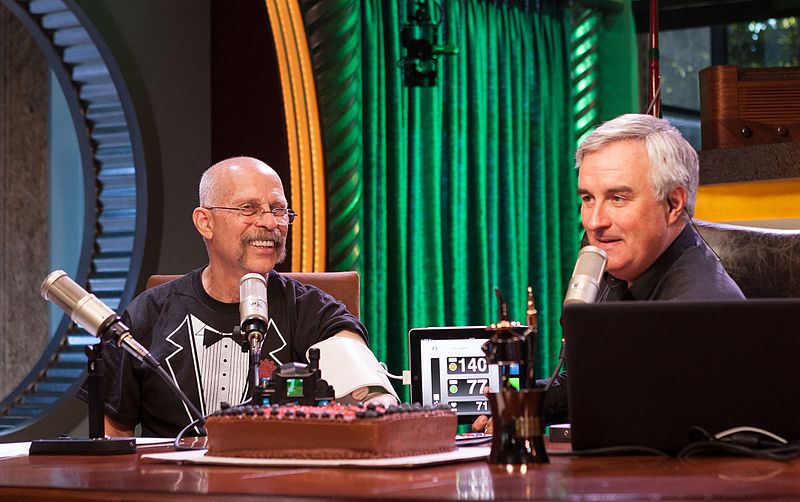 File:Dick DeBartolo and Leo Laporte July 2011.jpg