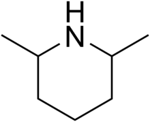 Struktur 2,6-dimethylpiperidine