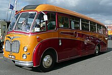 A Commer TS3-engined bus at the Isle of Wight Bus & Coach Museum's 2008 running day Don Everall Tours VJW 882.JPG