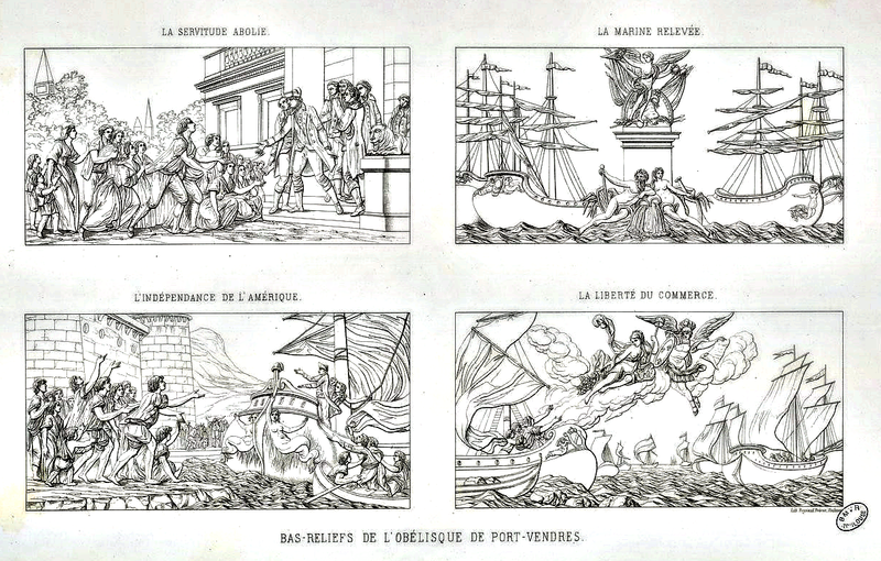 File:Du Mège - Bas-reliefs de l'obélisque de Port-Vendres, 1858-1862.png