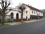 Čeština: Restaurace v Dubině. Okres Karlovy Vary, Česká republika.