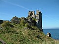 Dunure Castle in South Ayrshire.