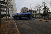 Präsentationsfahrt des ersten Elektrobusses der MVG