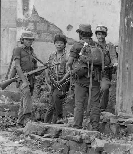 ERP combatants Perquín 1990