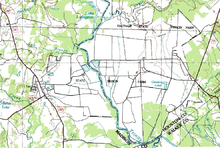 Topographic maps of the Eastham Unit and the Ferguson Unit, July 1983 - U.S. Geological Survey EasthamFergusonUnits.PNG